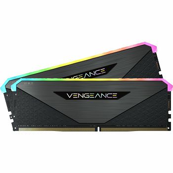 Corsair VENGEANCE RGB RT 32GB (2 x 16GB) DDR4 DRAM 3600MHz PC4-28800 CL16, 1.2V / 1.35V