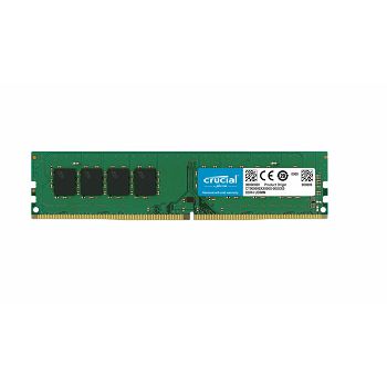 Crucial 4GB DDR4-2400 UDIMM PC4-21300 CL17, 1.2V