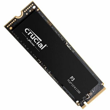 Crucial SSD P3 1000GB/1TB M.2 2280 PCIE Gen3.0 3D NAND, R/W: 3500/3000 MB/s