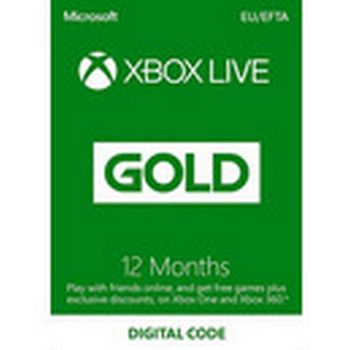 Xbox Live Gold 12 months