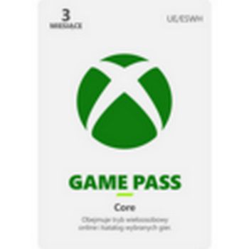 Xbox Game Pass Core – 3 - mjesečno članstvo