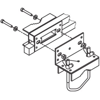 Iskra Adapter vertikalni za Logu - D2 adapter