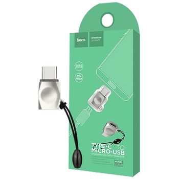 hoco. Adapter USB type C / Micro USB, OTG - UA8 Type C to Micro USB