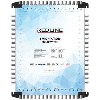 REDLINE Multišalter 4 satelita na 32 utičnice,kaskadni(bez adaptera) - TMK 17/32K