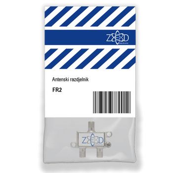 ZED electronic Antenski razdjelnik 1 ulaz - 2 izlaza, 5-2400MHz - FR2