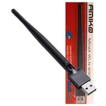 Amiko Wi-Fi mrežna kartica, USB, 2.4 GHz, 150 Mbps - WLN-890