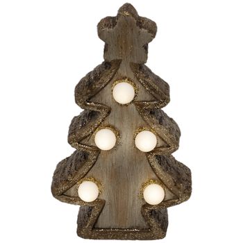 home Dekorativna rasveta, LED keramička figura, bor - KDC 15/T