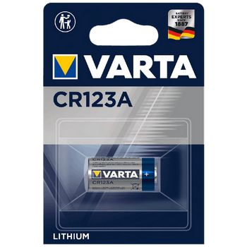 Varta Baterija litijska CR123A, 3V, blister pak. 1 kom