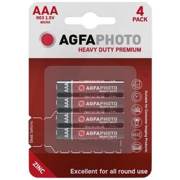 Agfa Zinc baterije, AAA, 1.5 V, blister 4 kom. - AAA B4