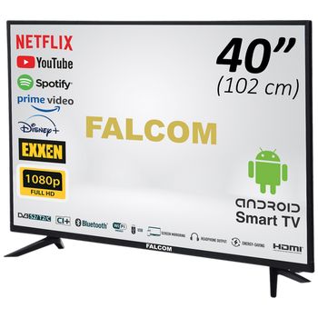 Falcom Televizor Smart LED TV 40" FullHD ,Bluetooth ,WiFi, Android - TV-40LTF022SM