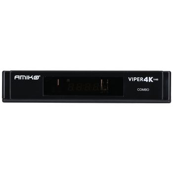 Amiko Prijemnik Combo, DVB-S2X+T2/C, 4K, WiFi, USB, Linux - VIPER 4K V40 Combo