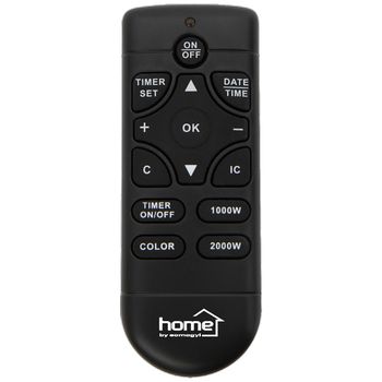 home Kamin, električni, 2000W, daljinski upravljač - FKKI 06