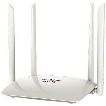 REDLINE Wireless N Router,4G LTE,2 port,300 Mbps,4 x 5 dBi antena - LTE-20