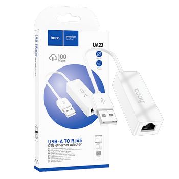 hoco. Adapter USB na LAN - UA22