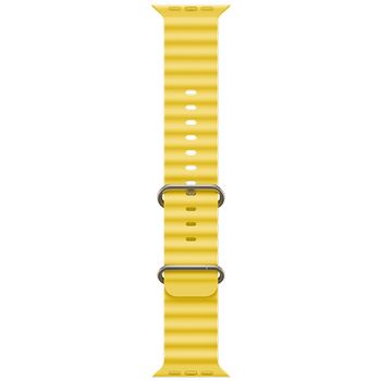 hoco. Silikonski remen za iWatch, 42/44/45/49mm, žuta - iWatch WA12 Yellow