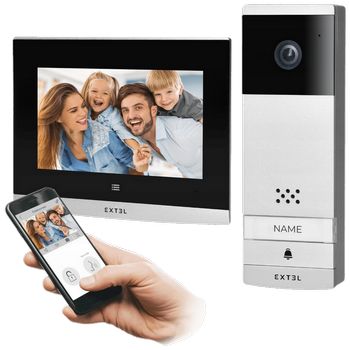 Extel Video interfon 7", bežični set,  WiFi Dual Band - 720313