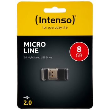 (Intenso) USB Flash drive 8GB Hi-Speed USB 2.0, Micro Line - ML8