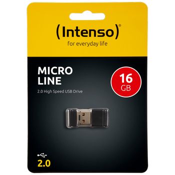 (Intenso) USB Flash drive 16GB Hi-Speed USB 2.0, Micro Line - ML16