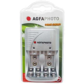 Agfa Punjač za baterije, univerzalni, AA, AAA, 9V - Photo Accu Charger Value Energy 