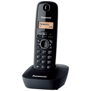 Panasonic Telefon bežični, LED display, crna boja - KX-TG1611FXH