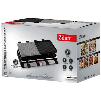 Zilan Električni Roštilj / Raclette, 2u1, 1400W - ZLN8863