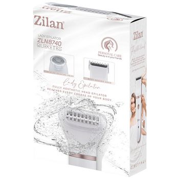 Zilan Epilator, 3u1, IPx7 - ZLN8740 Quirtis