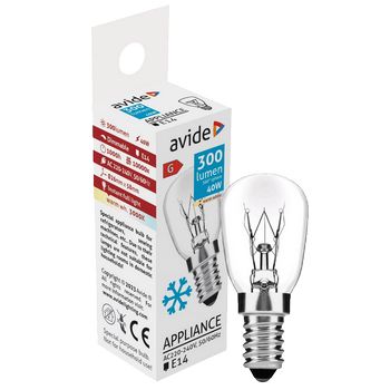 Avide Žarulja za hladnjak, LED 40W, E14, 3000K - Cooling Bulb 40W E14