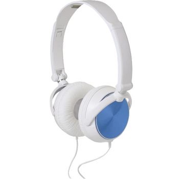 SAL Slušalice, stereo, 3,5mm, sklopive, bijelo/plave - HPH 5/BL