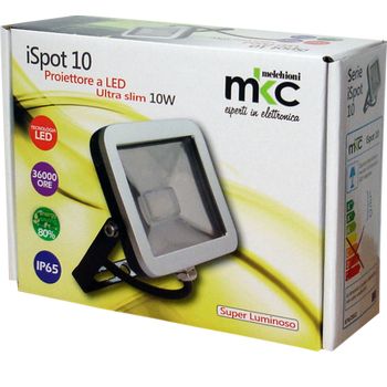 MKC Reflektor LED , 10W, 3200K, IP65 , SLIM - I-SPOT 10W 