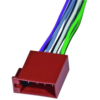 SAL Utikač ISO, zvučnički, 15cm označene žice, muški - SA-FISO 028