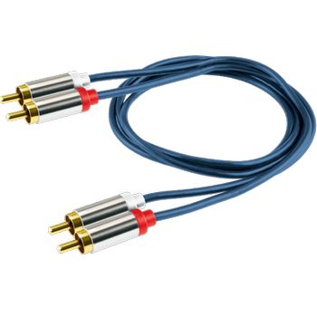 home RCA stereo kabel,2xRCA muški, 2xRCA muški,premium kv., 1.0m - A 3-1M