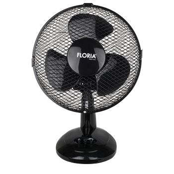 Floria Ventilator stolni, promjer 23 cm, 25 W, crni - ZLN1211