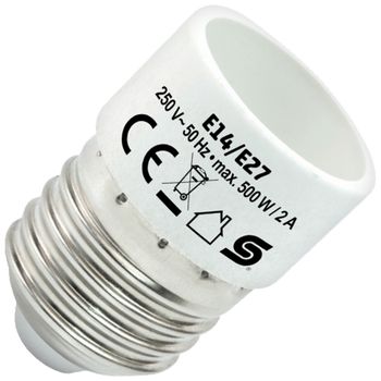 home Adapter za sijalično grlo E27 na E14 - E14/E27