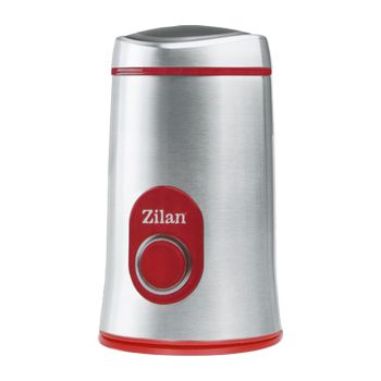 Zilan Mlin za kavu, spremnik 50 g., 150 W, INOX/crvena - ZLN8012/RD