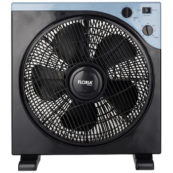 Floria Ventilator, podni, promjer 30 cm, timer, 40 W, crni - ZLN2355