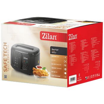 Zilan Friteza, kapacitet 2.5 l, 1800 W, crna - ZLN2317