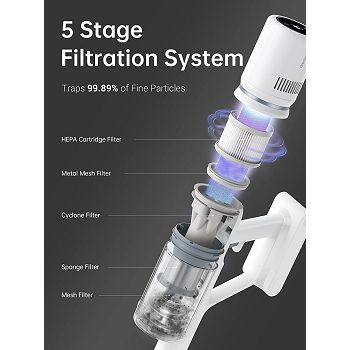 Dreame P10 upright cordless vacuum cleaner
