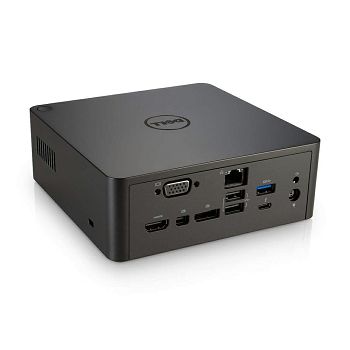 Dell Thunderbolt Dock TB16; bez adaptera;3xUSB 3.0, 2xUSB 2.0, VGA, HDMI, DisplayPort, miniDisplayPort, ThuderBolt 3, RJ45