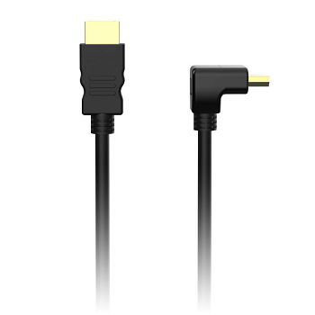 Ssupd Meshroom HDMI 2.0 Kabel - 90 Grad gewinkelt, 4K, 2m, schwarz G89.OE776HD2.00