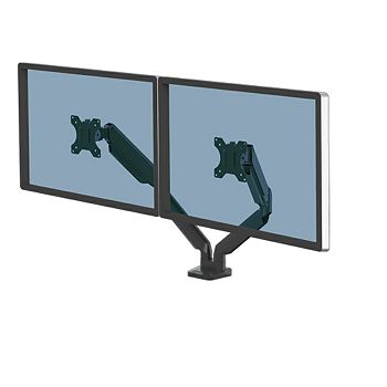 Fellowes Platinum Series™ double monitor mount up to 32" diagonal