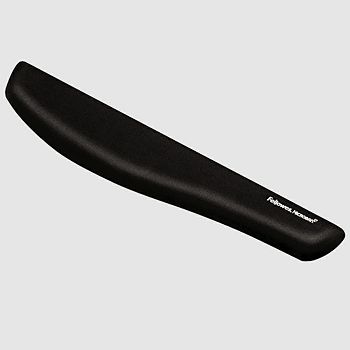 Fellowes PlushTouch Keyboard Wrist Rest, Black