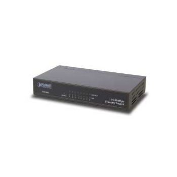PLANET preklopnik (Switch) 8-port 10/100Mbps (Metal)