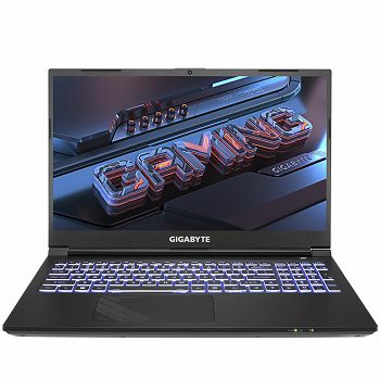GIGABYTE Notebook G5 KF 15.6in (1920x1080@144Hz) IPS, Intel Core i5-12500H, 16GB (2x8GB) DDR4 3200MHz, 512GB M.2 Gen4 SSD, NVIDIA GeForce RTX 4060 8GB, AX201 WiFi/BT, Backlit keyboard, Win11P