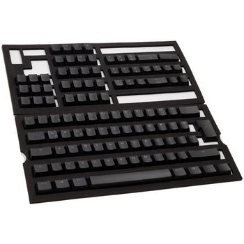 Ducky PBT Double-Shot Keycap Set for Backlight, DE Layout - black-DKSA109-DEPDANNO2