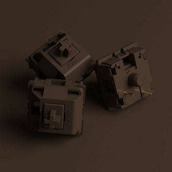 AKKO CS POM Brown Switches, mechanisch, 3-Pin, taktil, MX-Stem, 40g - 45 Stück 6925758620598