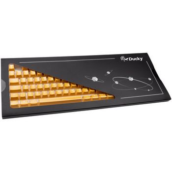 Ducky PBT Double-Shot Keycap Set Yellow - DE Layout DKSA109-DEPDYDYYWO1