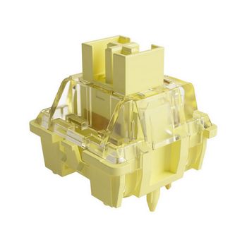 AKKO V3 Pro Cream Yellow Switches, mechanisch, 5-Pin, linear, MX-Stem, 50g - 45 Stück 6925758625173