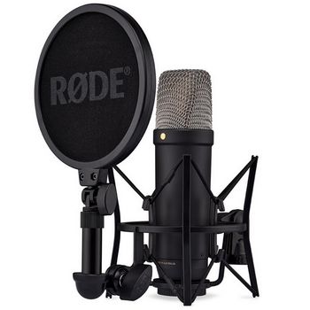 Rode NT1 5th Generation Large Diaphragm Condenser Microphone - Black NT1GEN5B