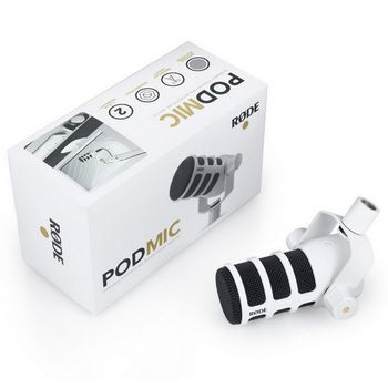 Rode PodMic Mikrofon - White Edition PODMICW
