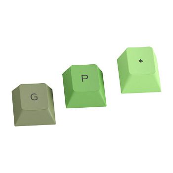 Glorious GPBT Keycaps - 115 PBT Tastenkappen, ISO, DE-Layout, Olive GLO-KC-GPBT-O-DE